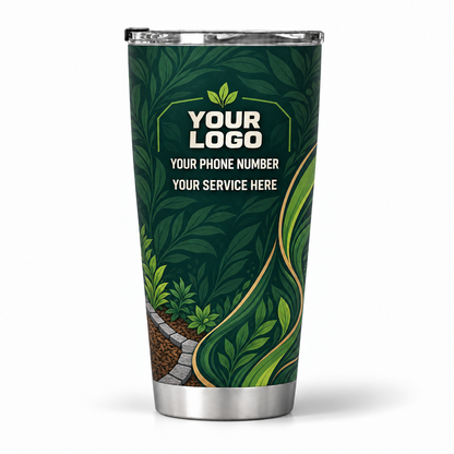 LCN011 personalized tumbler 20oz back product mockup