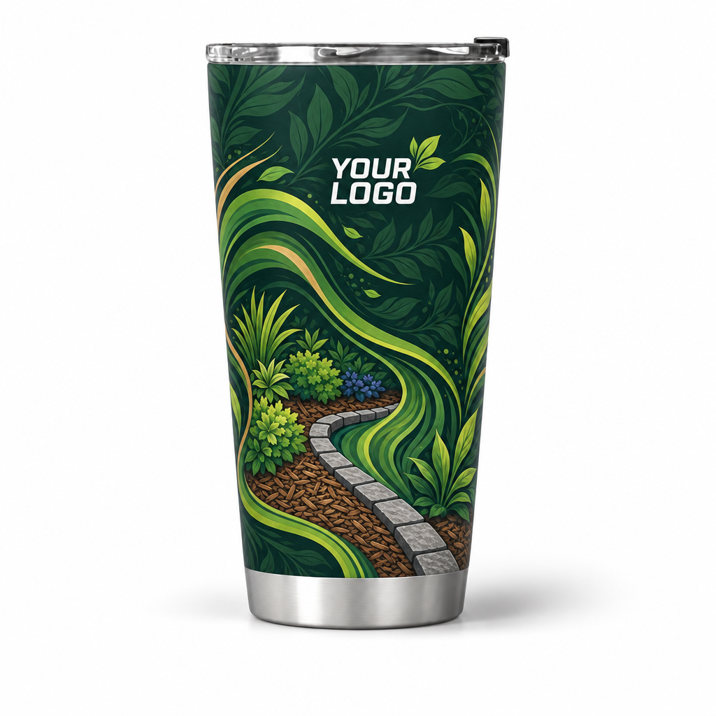 LCN011 personalized tumbler 20oz front product mockup