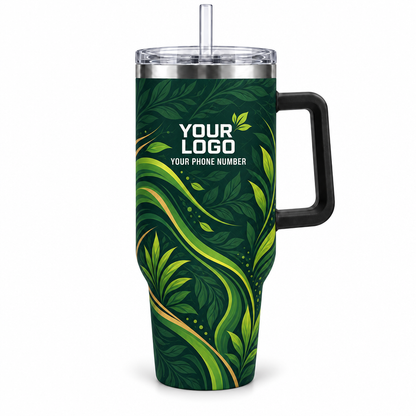 LCN011 personalized tumbler 40oz front product mockup