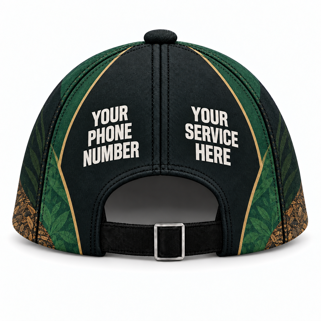 LCN012 personalized cap back product mockup