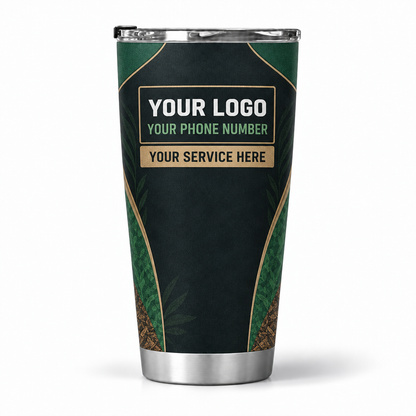 LCN012 personalized tumbler 20oz back product mockup