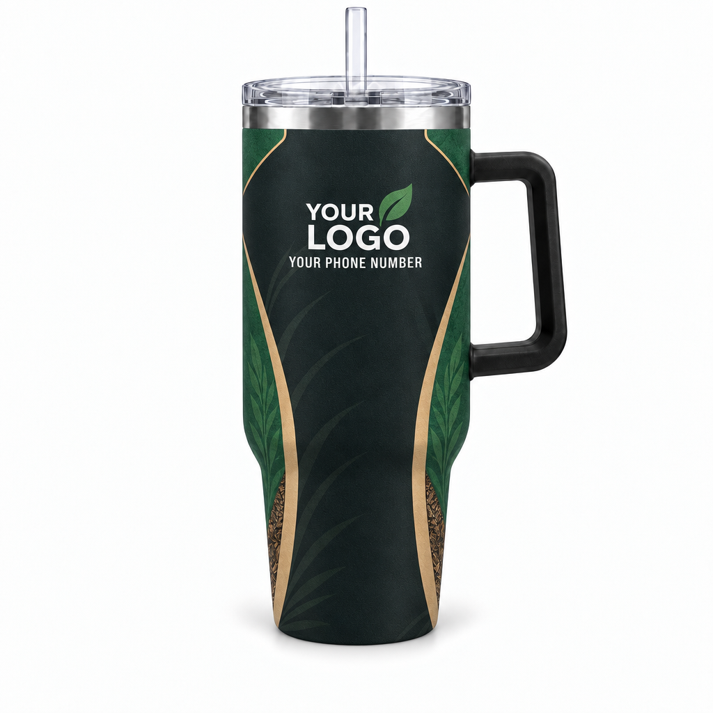 LCN012 personalized tumbler 40oz front product mockup
