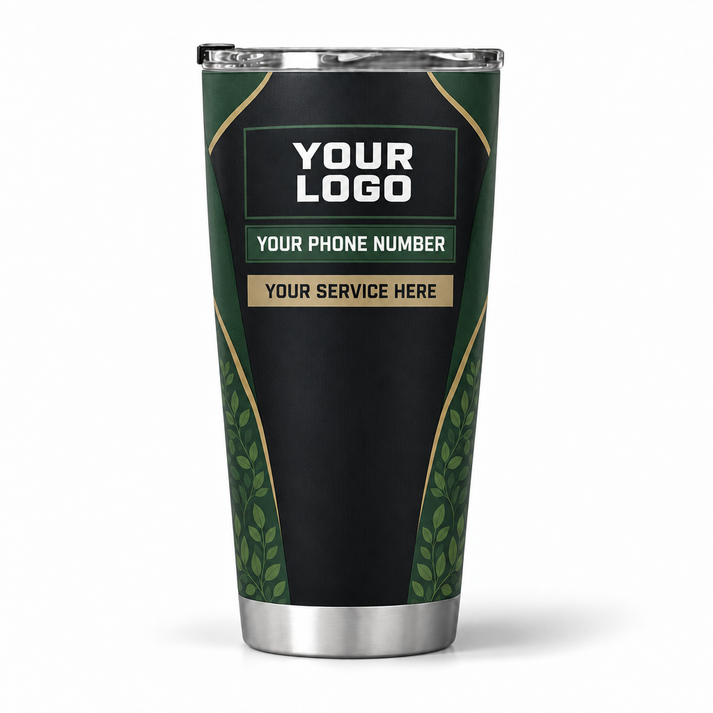LCN013 personalized tumbler 20oz back product mockup
