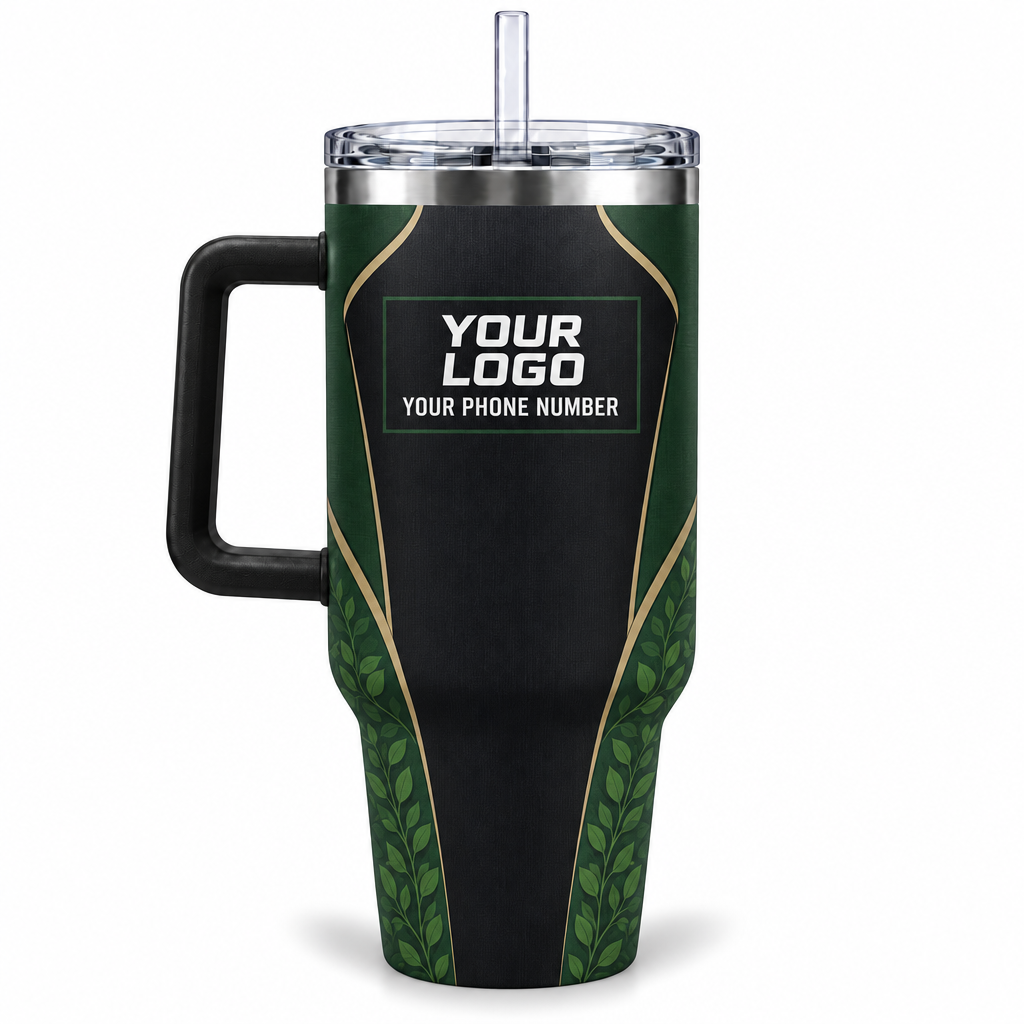 LCN013 personalized tumbler 40oz back product mockup