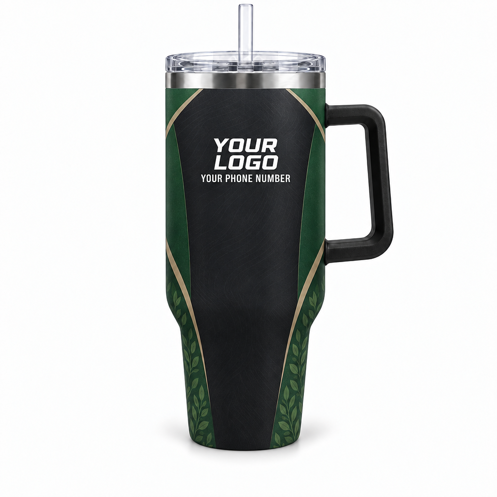 LCN013 personalized tumbler 40oz front product mockup