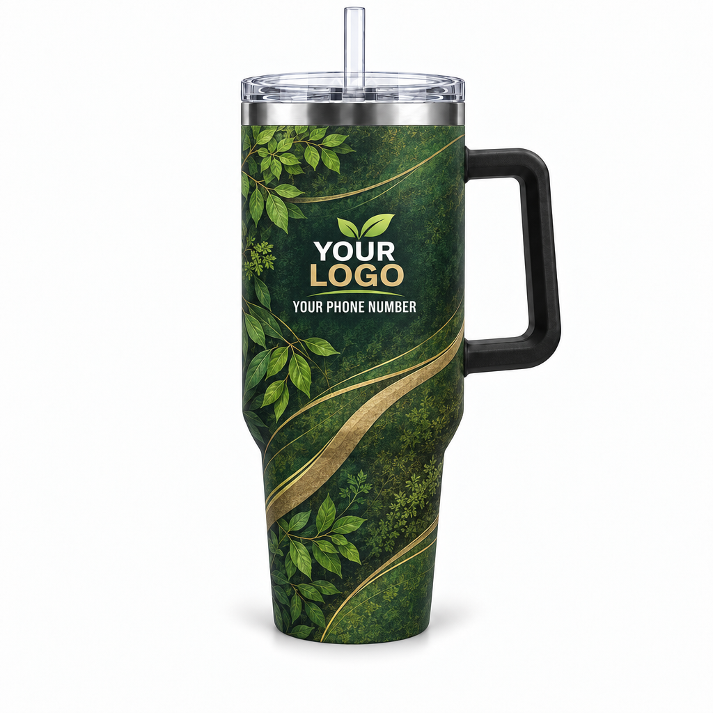 LCN015 personalized tumbler 40oz front product mockup