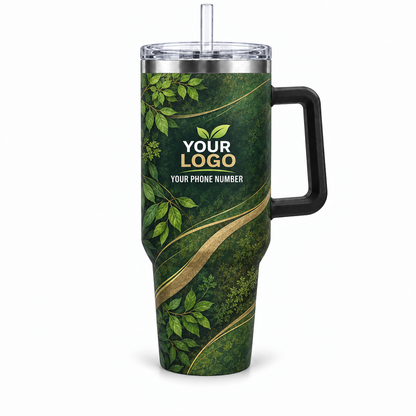 LCN015 personalized tumbler 40oz front product mockup