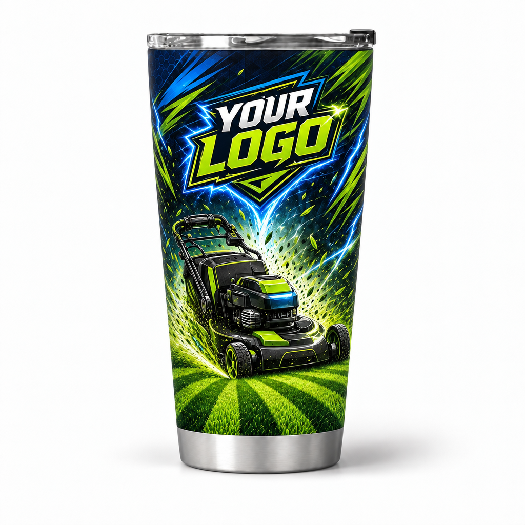 LCN016 personalized tumbler 20oz front product mockup