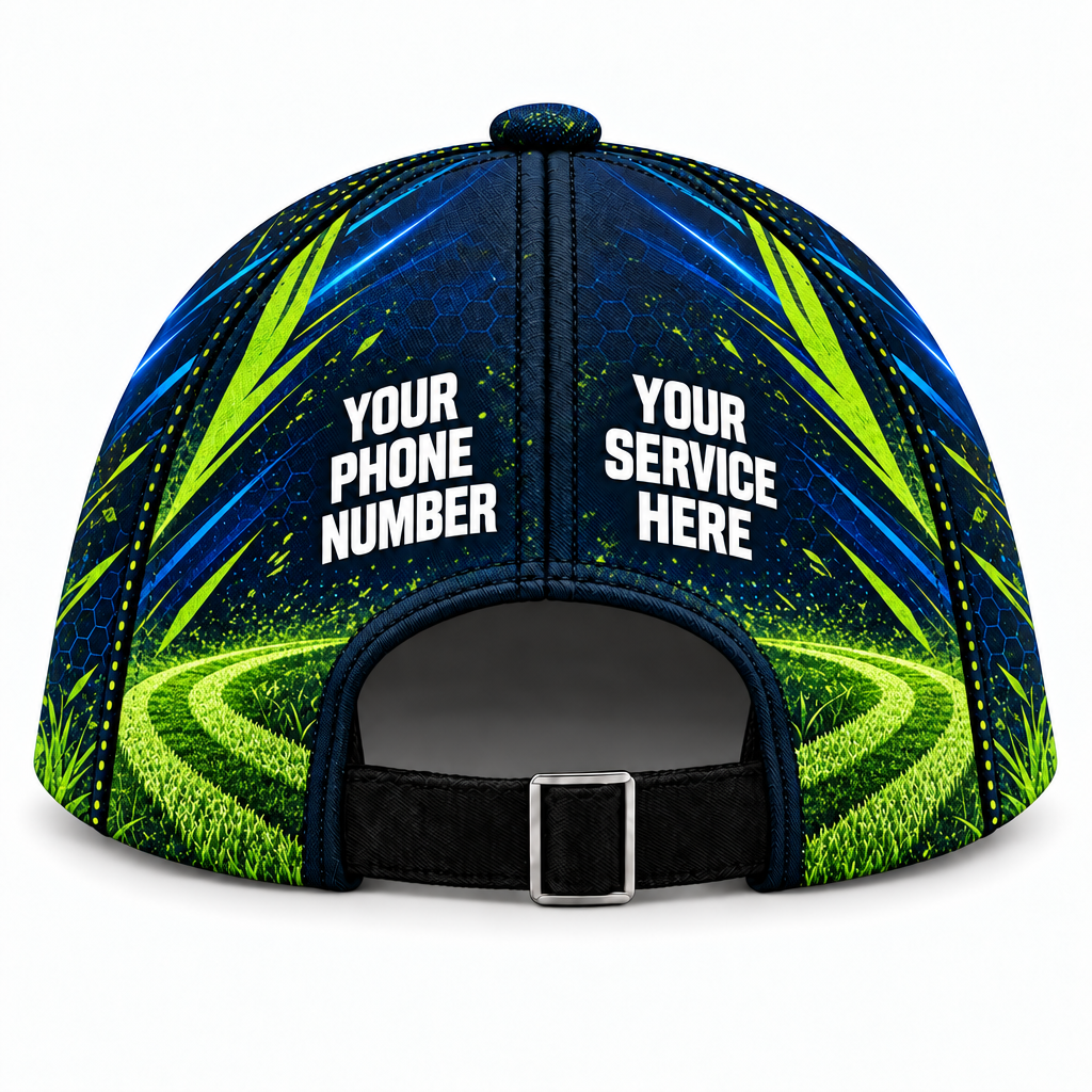 LCN017 personalized cap back product mockup