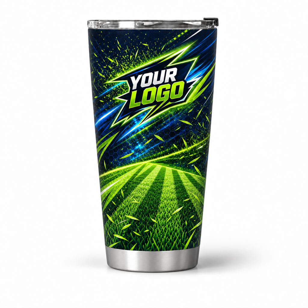 LCN017 personalized tumbler 20oz front product mockup