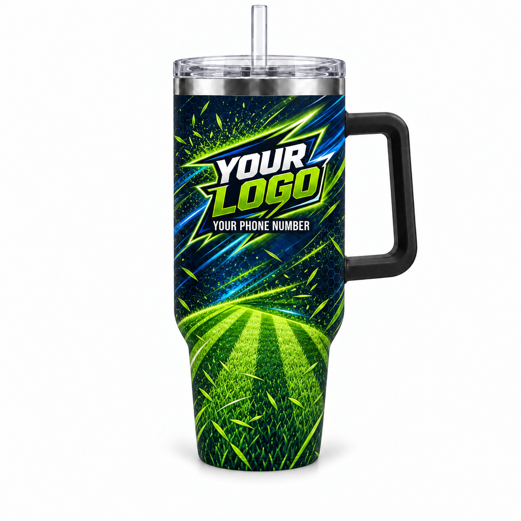LCN017 personalized tumbler 40oz front product mockup