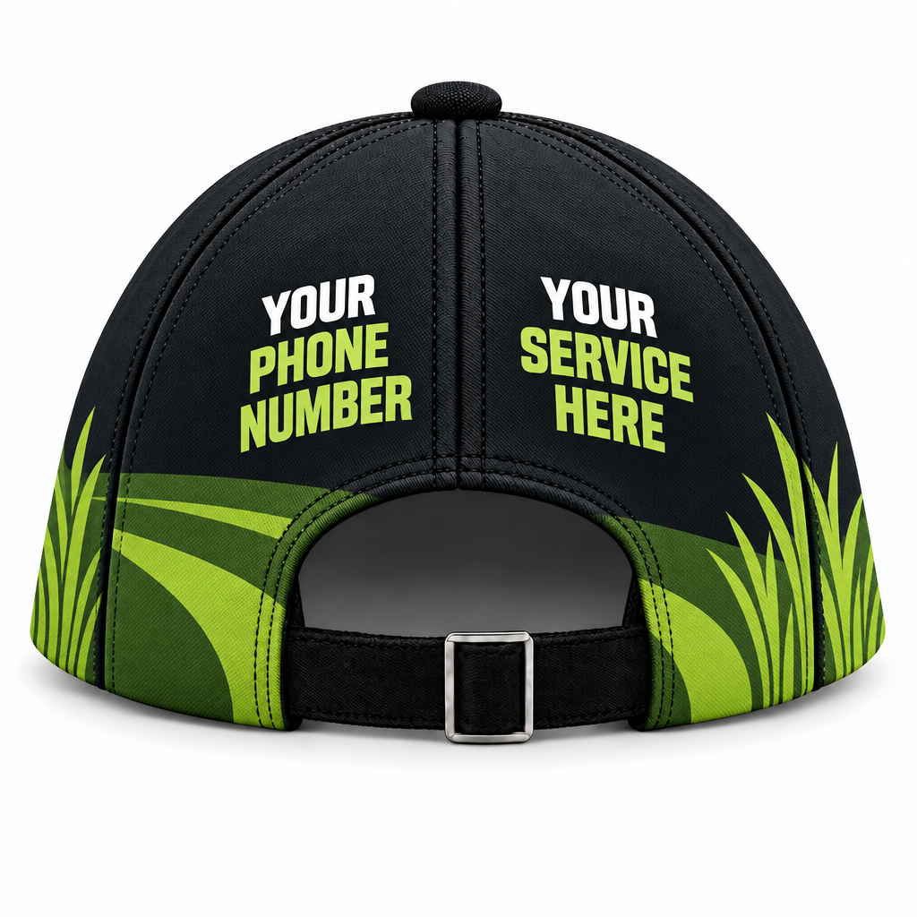 LCN018 personalized cap back product mockup