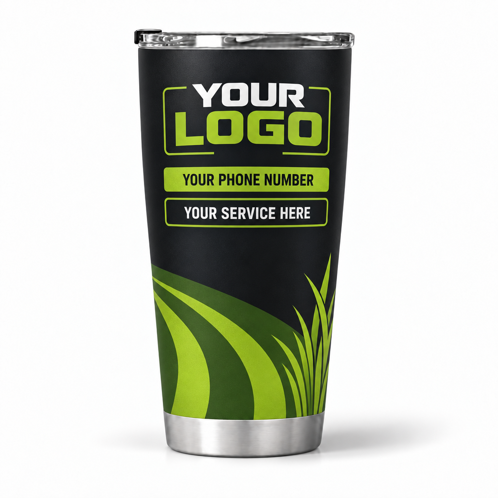 LCN018 personalized tumbler 20oz back product mockup