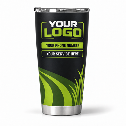 LCN018 personalized tumbler 20oz back product mockup