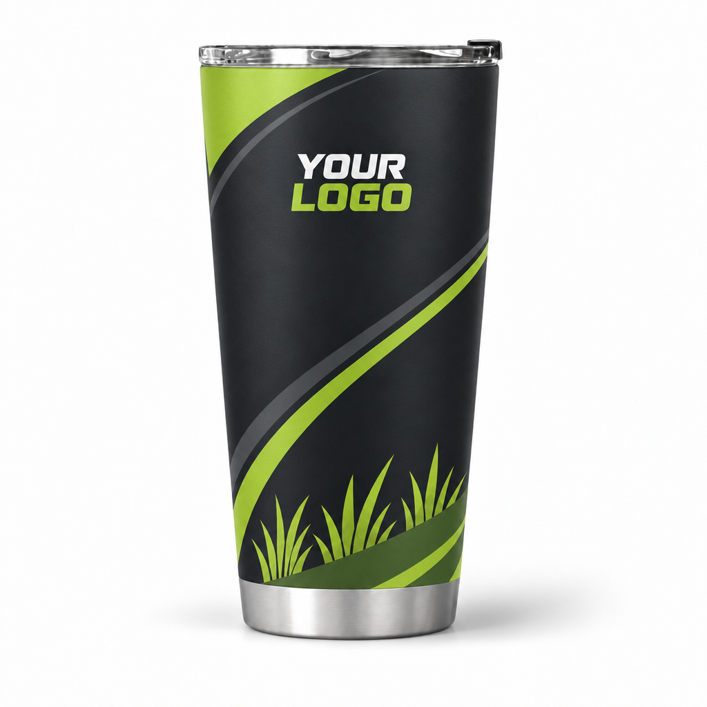 LCN018 personalized tumbler 20oz front product mockup