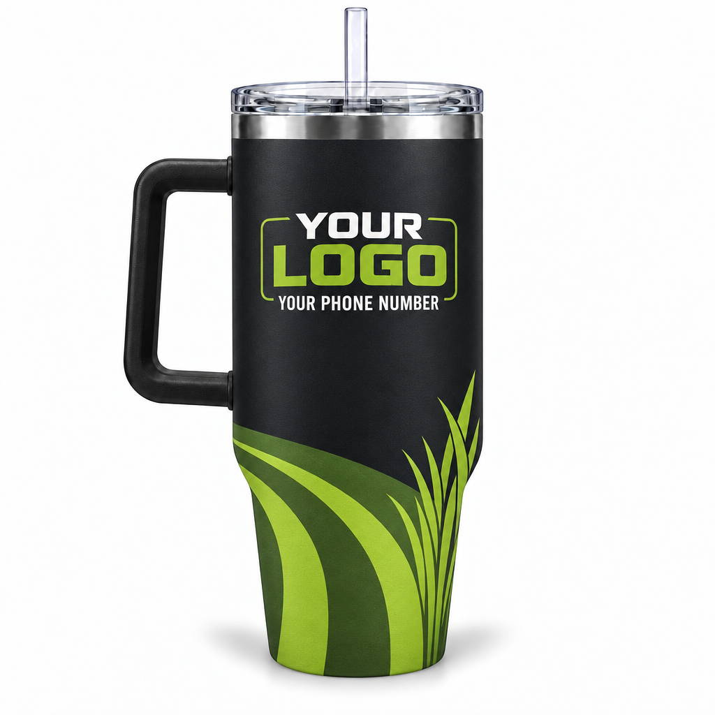 LCN018 personalized tumbler 40oz back product mockup