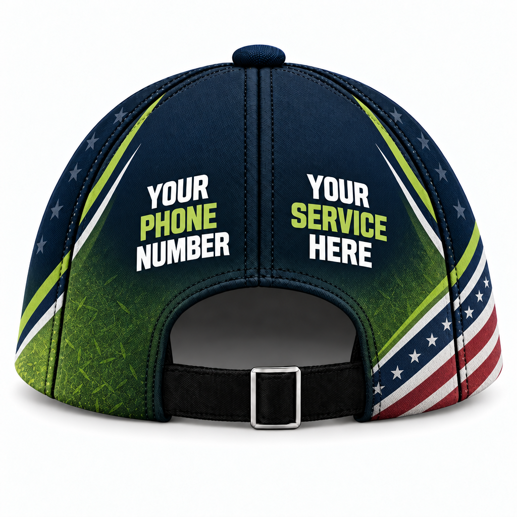 LCN019 personalized cap back product mockup