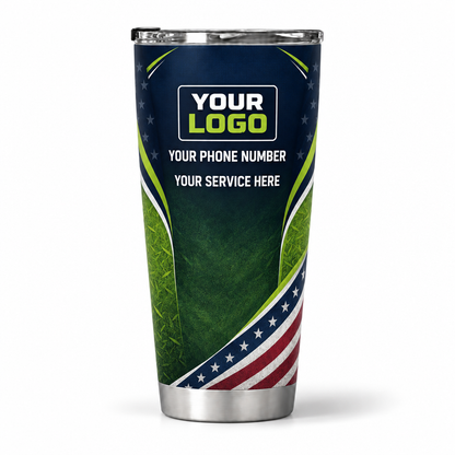 LCN019 personalized tumbler 20oz back product mockup