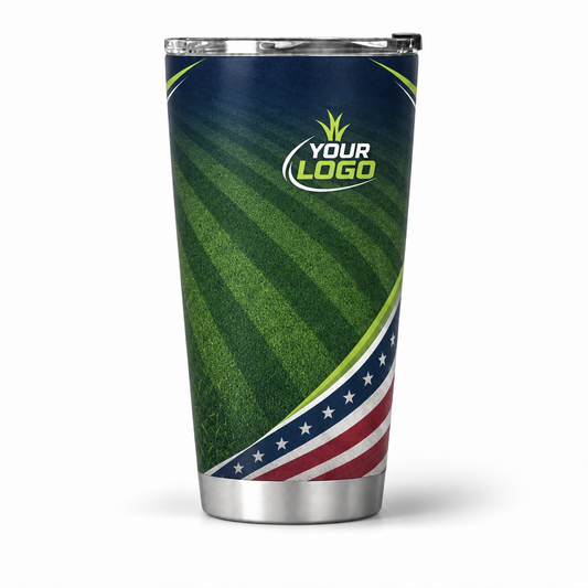 LCN019 personalized tumbler 20oz front product mockup