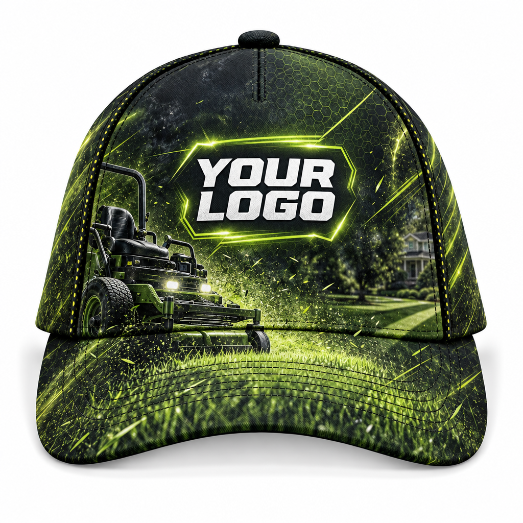 LCN021 personalized cap front product mockup