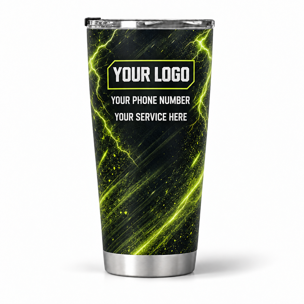 LCN021 personalized tumbler 20oz back product mockup