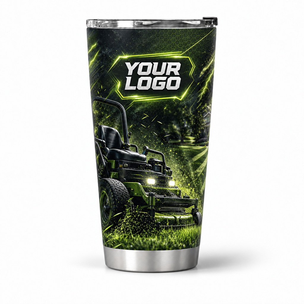 LCN021 personalized tumbler 20oz front product mockup