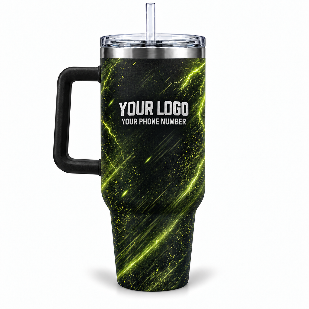 LCN021 personalized tumbler 40oz back product mockup