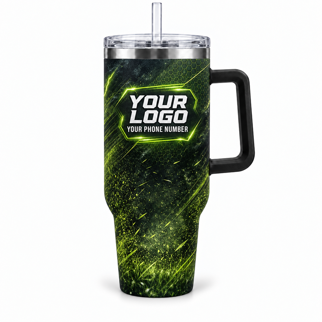 LCN021 personalized tumbler 40oz front product mockup
