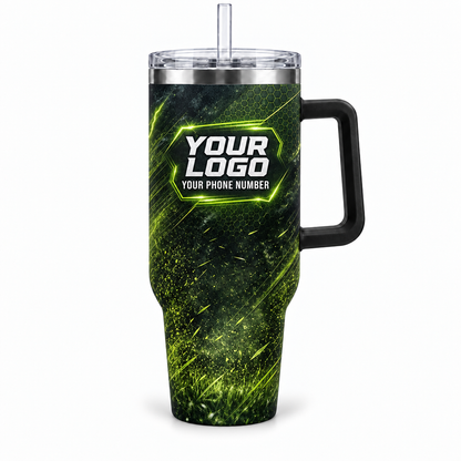 LCN021 personalized tumbler 40oz front product mockup