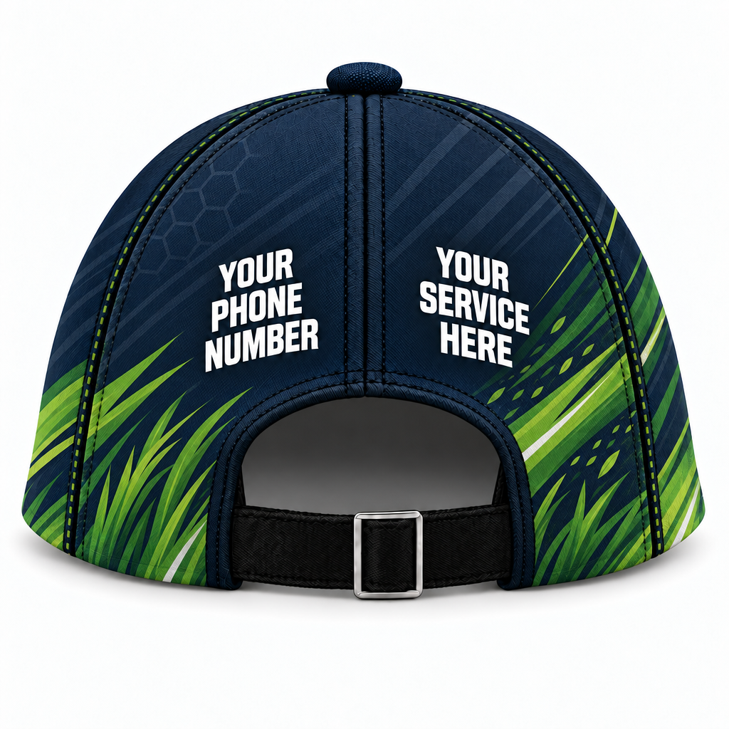 LCN022 personalized cap back product mockup
