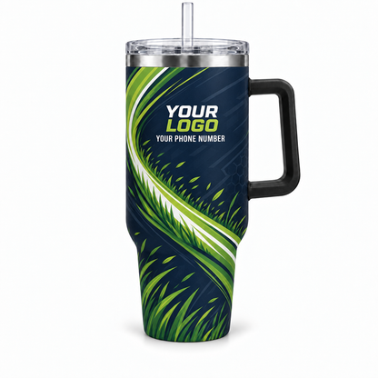 LCN022 personalized tumbler 40oz front product mockup