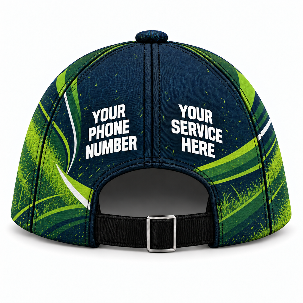 LCN023 personalized cap back product mockup
