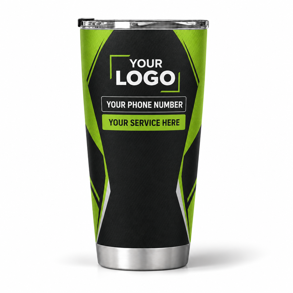LCN024 personalized tumbler 20oz back product mockup