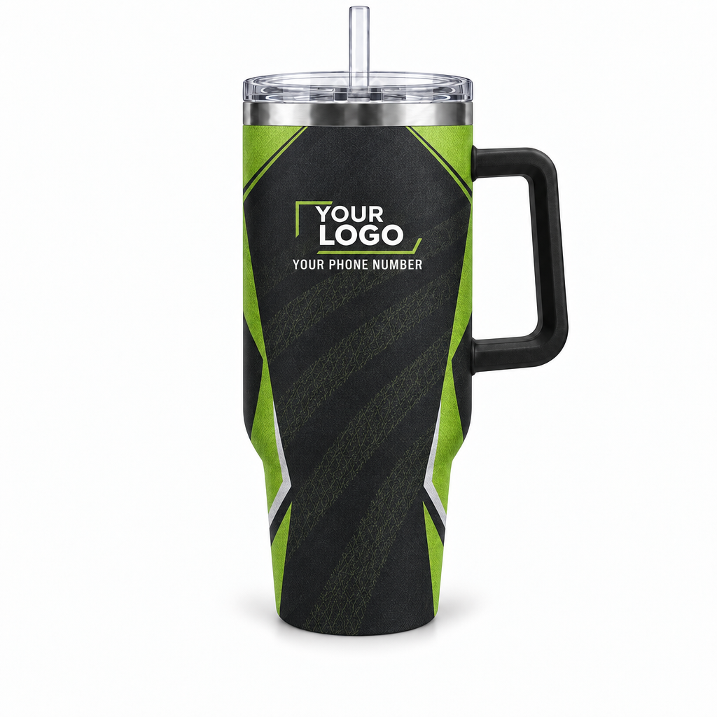 LCN024 personalized tumbler 40oz front product mockup