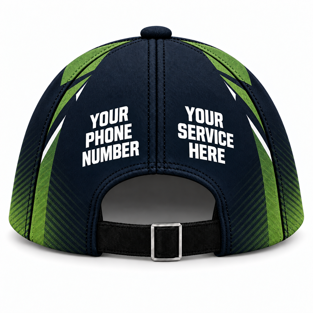 LCN025 personalized cap back product mockup