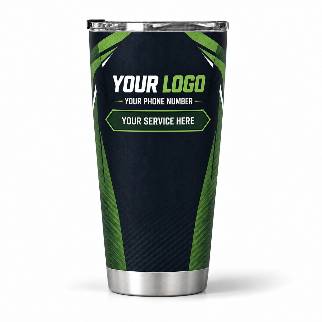 LCN025 personalized tumbler 20oz back product mockup