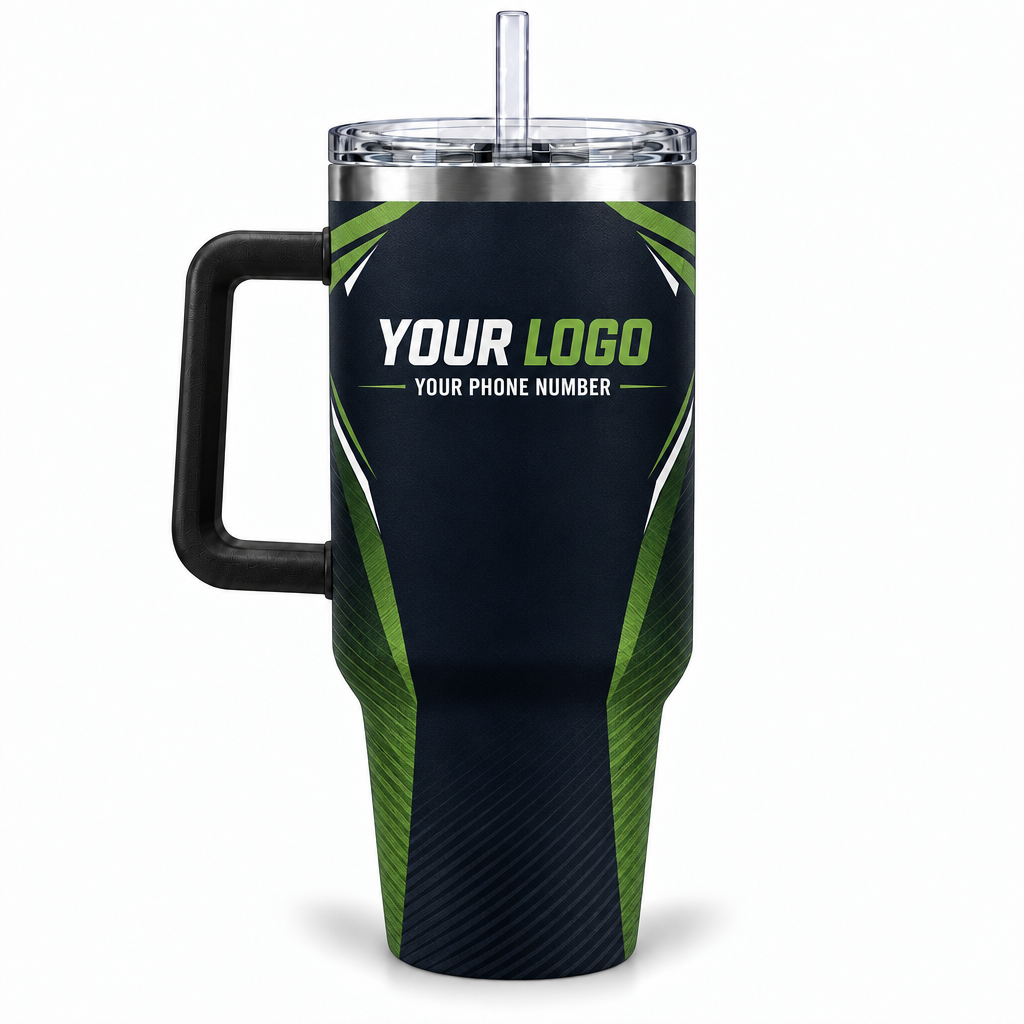 LCN025 personalized tumbler 40oz back product mockup
