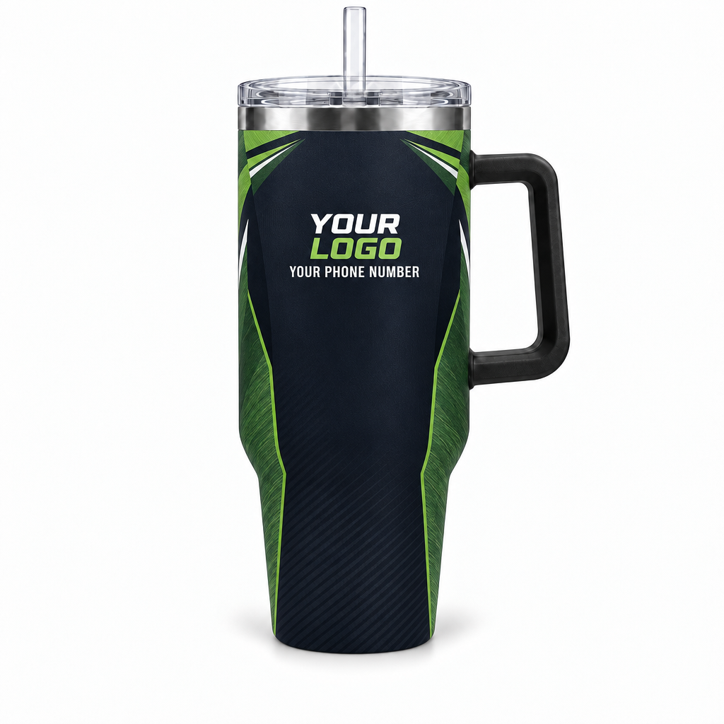 LCN025 personalized tumbler 40oz front product mockup