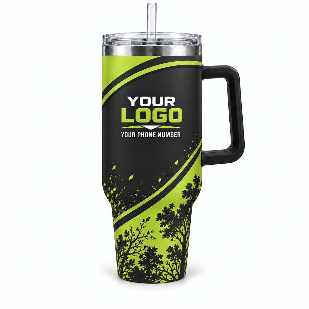 LCN029 personalized tumbler 40oz front product mockup