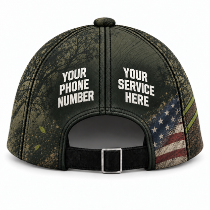 LCN030 personalized cap back product mockup