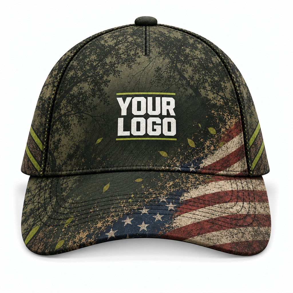 LCN030 personalized cap front product mockup