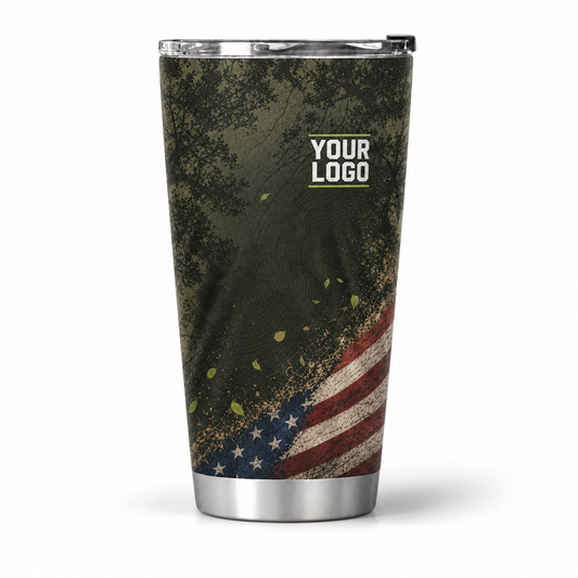 LCN030 personalized tumbler 20oz front product mockup
