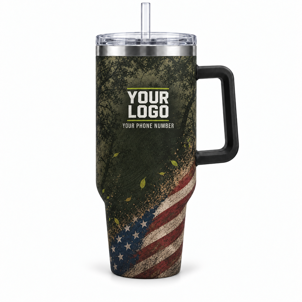 LCN030 personalized tumbler 40oz front product mockup