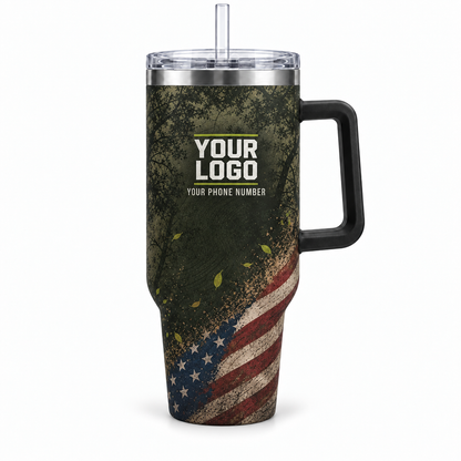 LCN030 personalized tumbler 40oz front product mockup