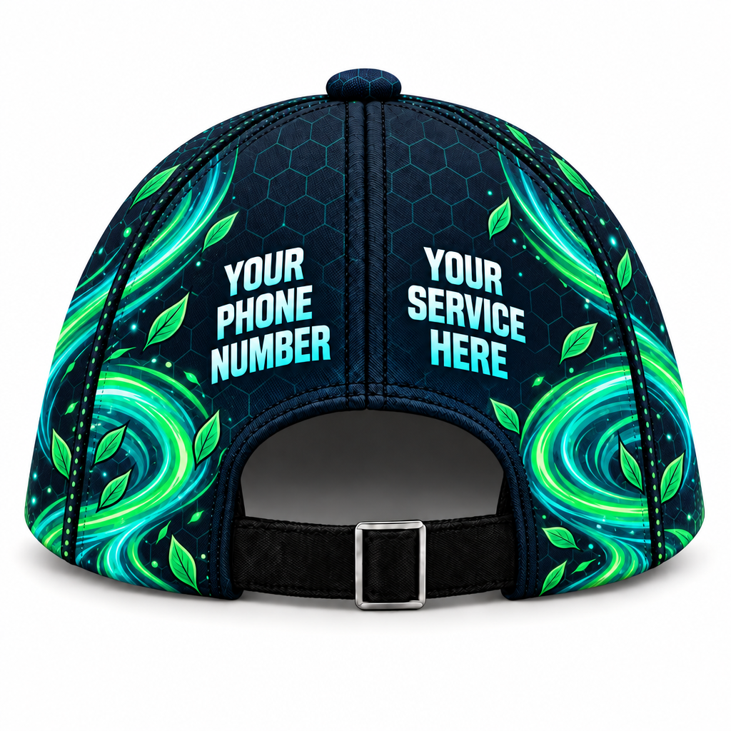 LCNE0001 personalized cap back product mockup