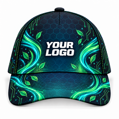 LCNE0001 personalized cap front product mockup