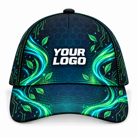 LCNE0001 personalized cap front product mockup