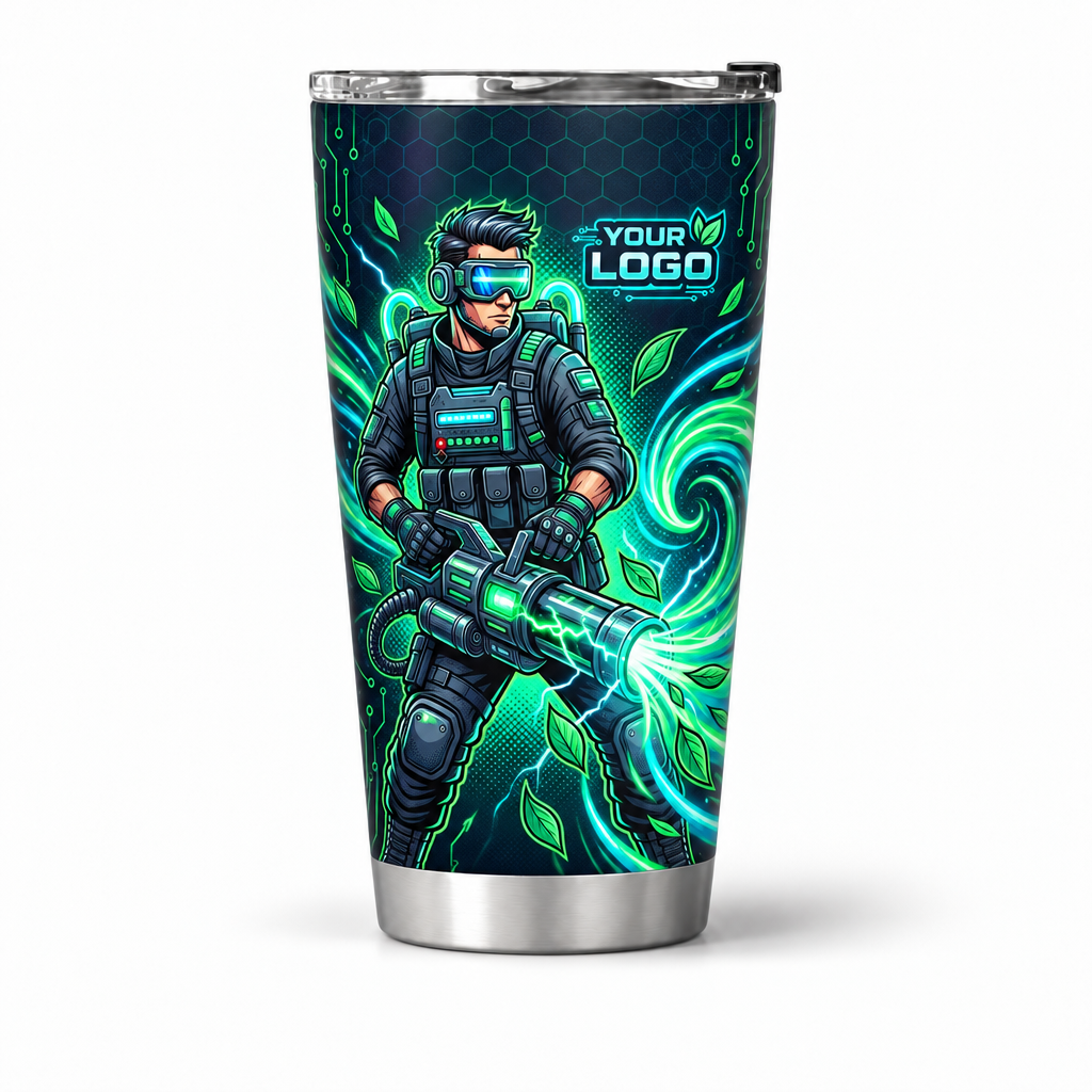 LCNE0001 personalized tumbler 20oz front product mockup