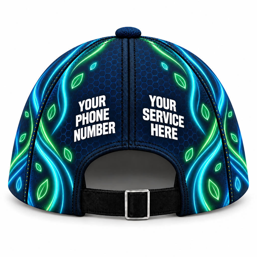 LCNE0003 personalized cap back product mockup