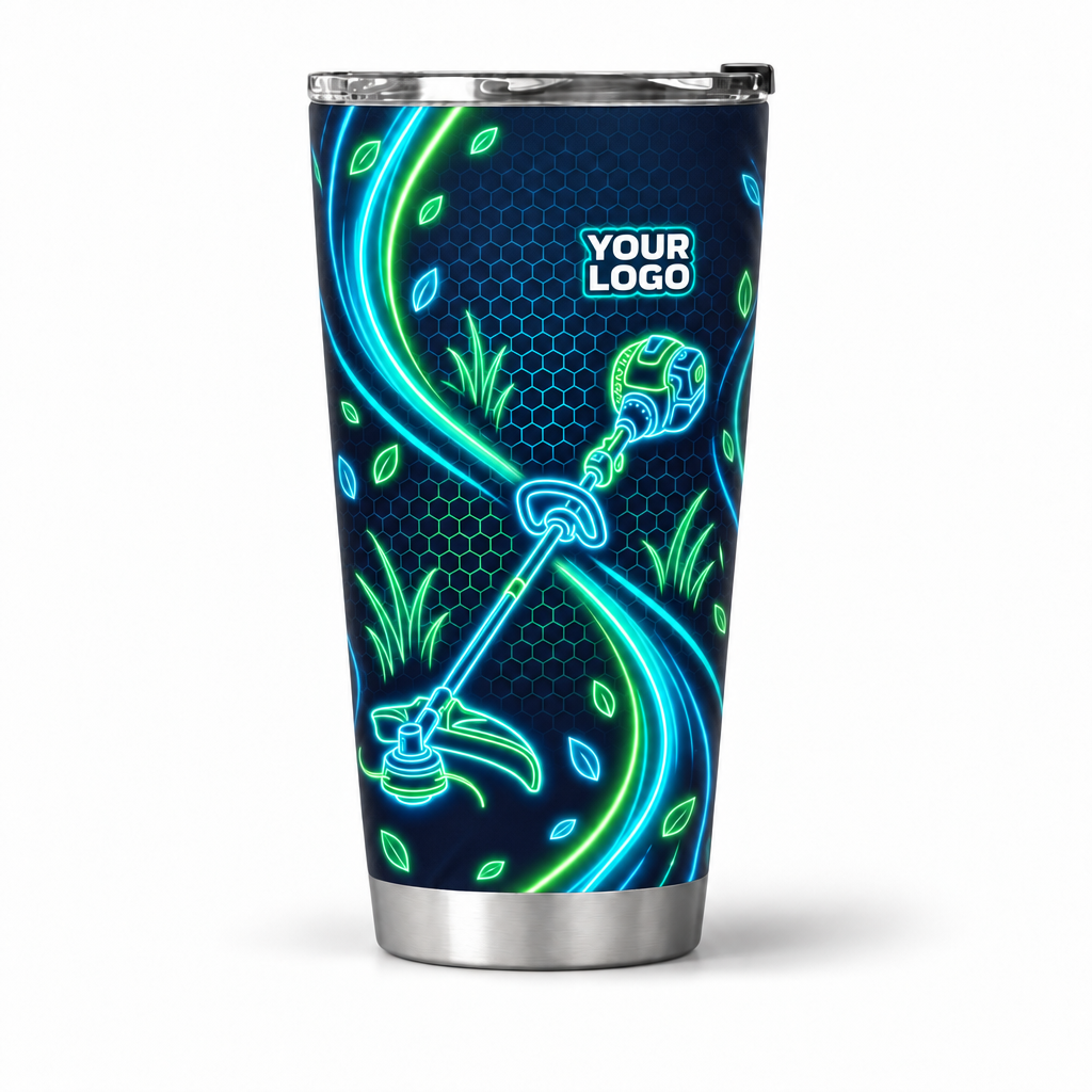 LCNE0003 personalized tumbler 20oz front product mockup